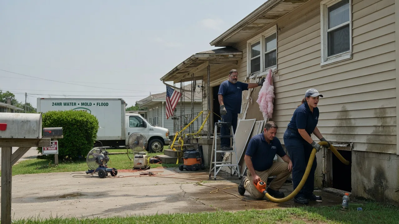 Water Damage Repair in Spurlockville, WV near me